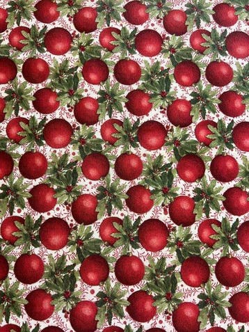 Rouge de Noël – Enchantement dÉpicéa - Textile - 280 cm -, Nieuw