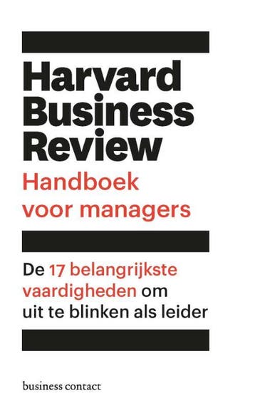 Harvard Business Review handboek voor managers 9789047011125, Verzenden, Zo goed als nieuw, Harvard Business Review