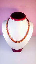 ketting - Barnsteen - Cognac colour Baltic Amber - Unisex -