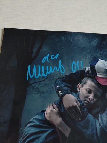 Stranger Things - Millie Bobby Brown (Eleven) – Signed Photo