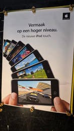 Rare Original Apple Dealer Poster Vermaak op een hoger