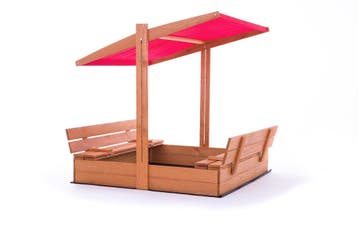 Zandbak Hout | 120x120cm | Nieuw | Scherpe Prijs, Tuin en Terras, Minder dan 30 cm, 100 cm of meer, Vierkant, Nieuw