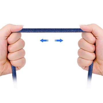 USB-C Oplaadkabel 90° - 2 Meter - Gevlochten Nylon Oplader, Télécoms, Téléphonie mobile | Chargeurs pour téléphone, Verzenden