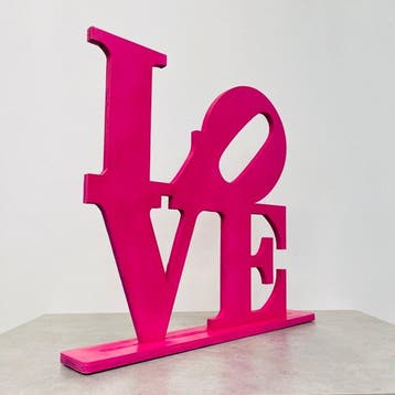 AIIROH - Wood Sculpture - Love, Antiquités & Art