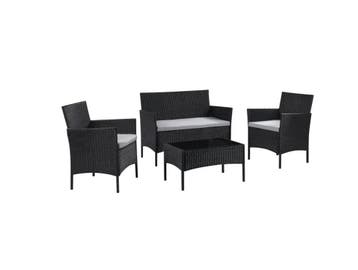 MaxxGarden Rattan loungeset Jamaica - Design wicker tuins..., Tuin en Terras, Tuinsets en Loungesets, Ophalen of Verzenden, Nieuw