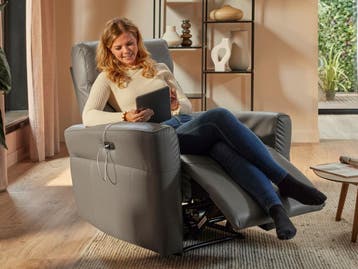 Zetel nu voor €299.-  | Grijze Fauteuil, Nieuw