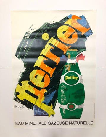 Donald Brun - PERRIER EAU MINERALE GAZEUSE NATURELLE -