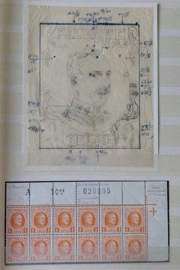 Belgique 1922/1927 - S.M. Le Roi Albert 1er Type  Houyoux, Timbres & Monnaies