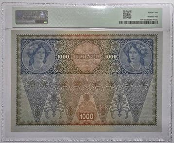 Oostenrijk. - 1000 Kronen 1902 (ND 1919) - Pick 60 (Zonder