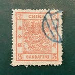 China 1878 - 3 Candarins grote draak met zeer goede centrage, Timbres & Monnaies, Timbres | Asie