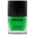 Moon Glow Glow in the Dark Nail Polish Green 14ml, Verzenden, Nieuw
