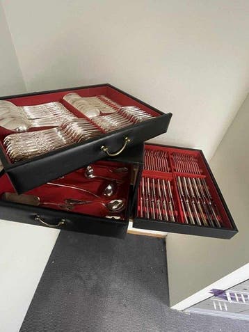Eetservies voor 12 (108) - .800 zilver