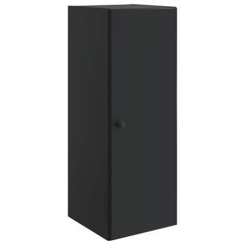 vidaXL Wandkast Zwart 33 x 34,5 x 90 cm Bewerkt hout, Verzenden