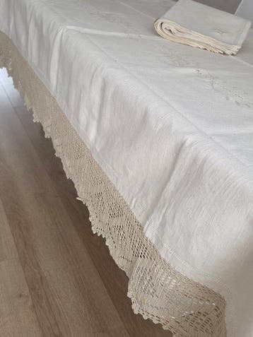 Tafelkleed (13) - 260 cm - 165 cm - Tafelkleed en 12