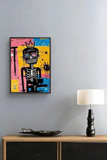 Le Viro (1983) - Memento Mori (Original Artwork on canvas), Antiquités & Art
