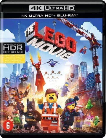 The LEGO Movie (4K Ultra HD Blu-ray) op Blu-ray, Verzenden, Nieuw in verpakking