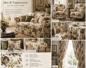 Elegantie van de auteur - Textiel - 280 cm - 250 cm