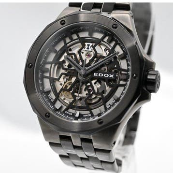 Edox - Delfin Mecano Automatic - 85303-357GNM-NGN - Heren -, Nieuw