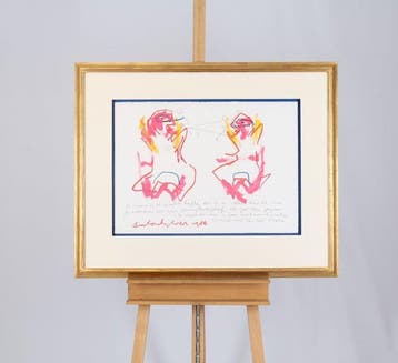 Anton Heyboer (1924-2005) - Twee vrouwen