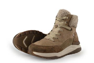 Rieker Veterboots in maat 38 Beige, Kleding | Dames, Schoenen, Verzenden, Beige, Overige typen, Gedragen