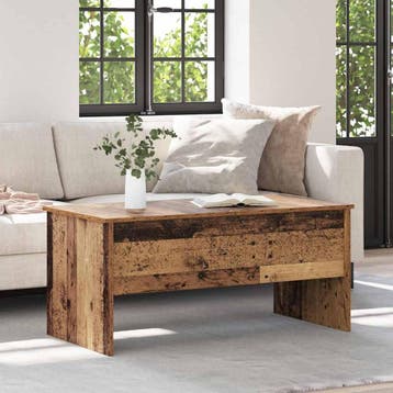 vidaXL Salontafel Oud Hout 102 x 50,5 x 46,5 cm Bewerkt hout, Verzenden, Nieuw
