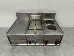 Ligne de cuisson Lotus en acier inoxydable 2 brûleurs et, Verzenden