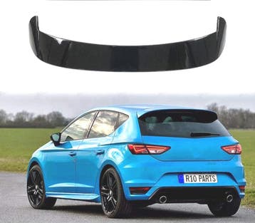 AILERON SPOILER DE TOIT SEAT LEON MK3 5P 13-20 NOIR BRILLANT, Verzenden