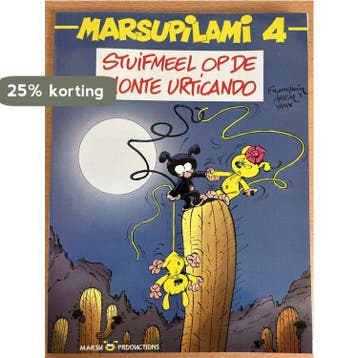 Marsupilami deel 4 stuifmeel op de monte urticando Franquin, Verzenden, Franquin