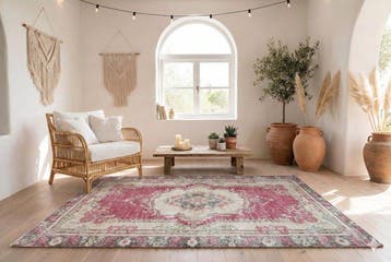 Rétro vintage - Tapis - 220 cm - 120 cm - Avec certificat, Nieuw