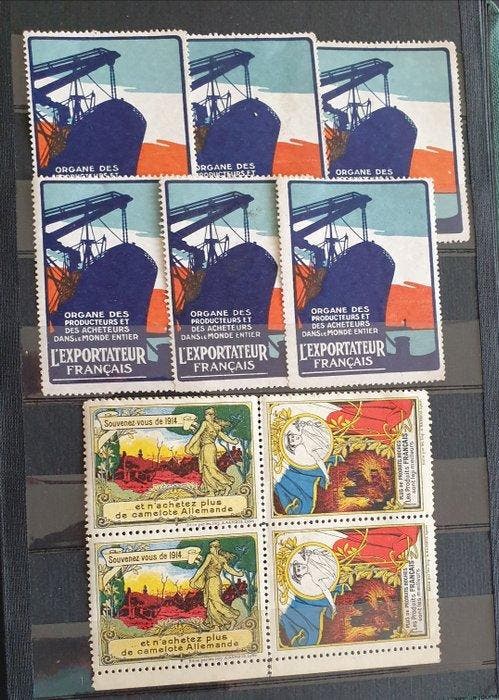 Europa - Opvolgingsalbum vignetten, Timbres & Monnaies, Timbres | Amérique