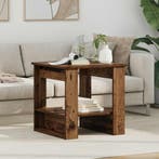 vidaXL Salontafel Oudhout 51 x 50 x 50 cm Bewerkt hout, Verzenden, Nieuw