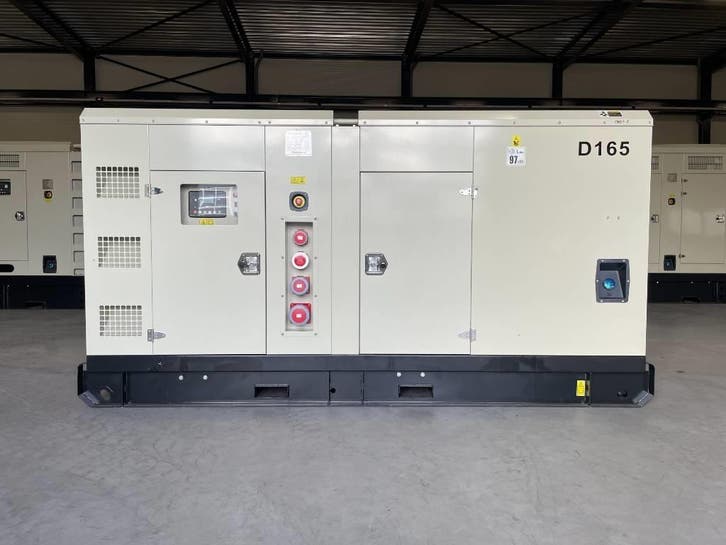 Hyundai P086TI-1 - 165 kVA Generator - DPX-19851, Zakelijke goederen, Machines en Bouw | Aggregaten, Ophalen of Verzenden