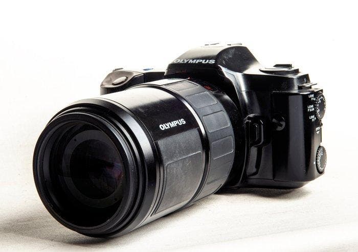 Olympus OM101 Power Focus 35mm SLR - Olympus OM-AF 70-210mm, TV, Hi-fi & Vidéo, Appareils photo analogiques