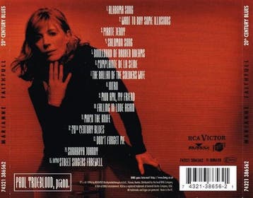 Marianne Faithfull - 20th Century Blues (CD, 1996), Verzenden