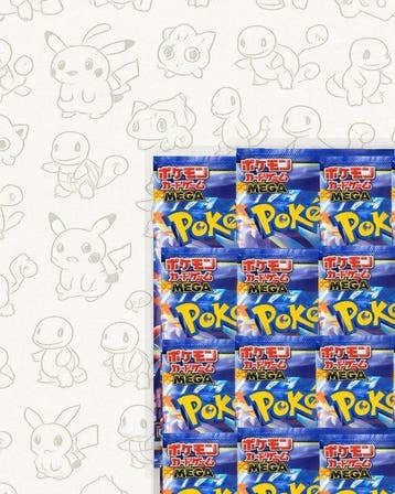 Pokémon - 25 Booster pack - Pokémon TCG MEGA - Ninja Spinner