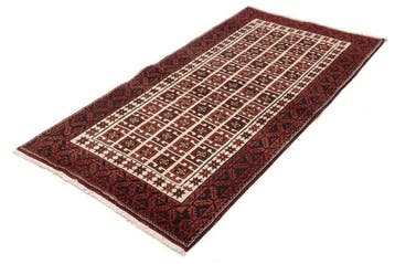 Beloudj - Vloerkleed - 187 cm - 97 cm - Handgemaakt -