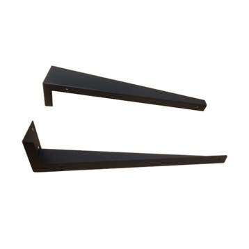 Verborgen Beugels voor Onderblad Mat Zwart (2 stuks), Ophalen of Verzenden, Bad