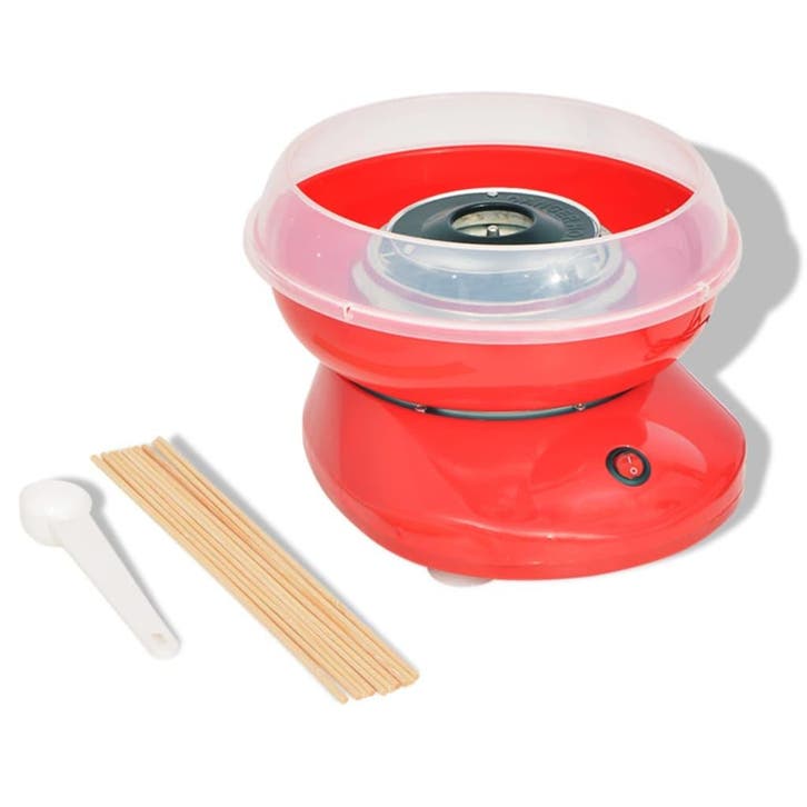 vidaXL Suikerspinmachine 480 W rood, Electroménager, Électroménager & Équipement Autre, Envoi
