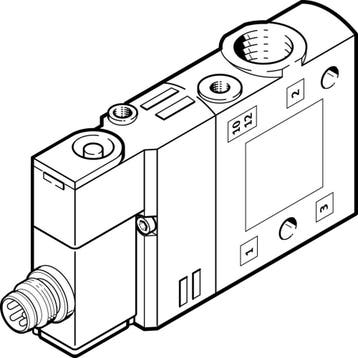 Festo 3/2 NO Monostable Air Électrovanne G1/8 900l/min -, Verzenden