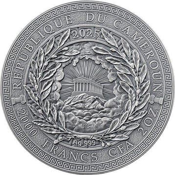 Kameroen. 2000 Francs 2025 Hecate - The Great Greek