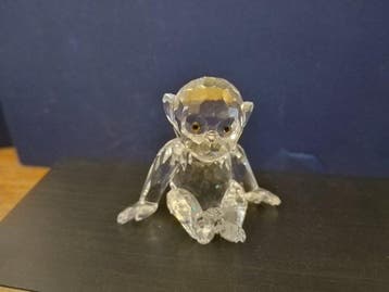 Swarovski - Beeldje - Chimpanzee - 221625 - Kristal