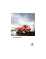 2013 VOLKSWAGEN CROSS POLO BROCHURE ENGELS, Nieuw