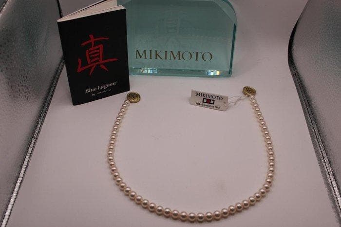 Mikimoto - Halsketting - Blue lagoon Perla Parel - Parel, Bijoux, Sacs & Beauté, Colliers