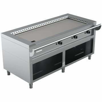 Teppanyaki Grillplaat | Gas | Met Onderkast | 3 Branders |, Verzenden, Nieuw in verpakking