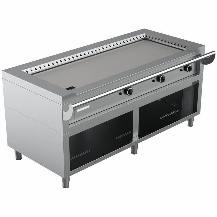 Teppanyaki Grillplaat | Gas | Met Onderkast | 3 Branders |, Zakelijke goederen, Horeca | Keukenapparatuur, Nieuw in verpakking