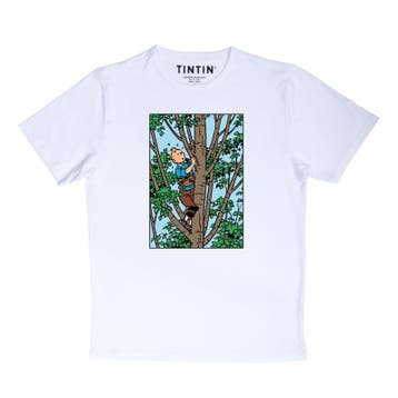 Kuifje Klimend T-Shirt, Ophalen of Verzenden