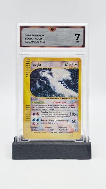 Pokémon - 1 Graded card - Lugia, crystal lugia 149 Foil,, Nieuw