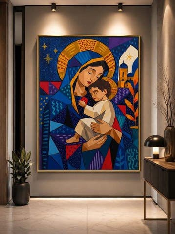 Adri Q (XL) - La Virgen María y el Niño Jesús