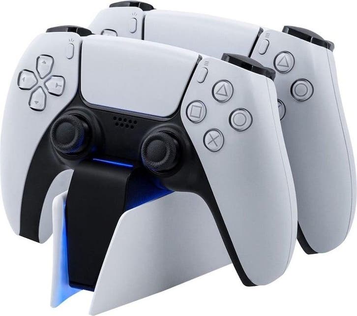 PlayStation 5 DualSense Oplaadstation voor 2 Controllers..., Games en Spelcomputers, Spelcomputers | Sony PlayStation 5, Zo goed als nieuw
