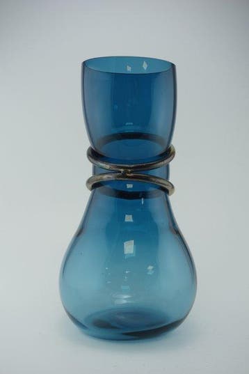 Vanessa Mitrani - Vaas - Dubbele ring - Glas, Staal